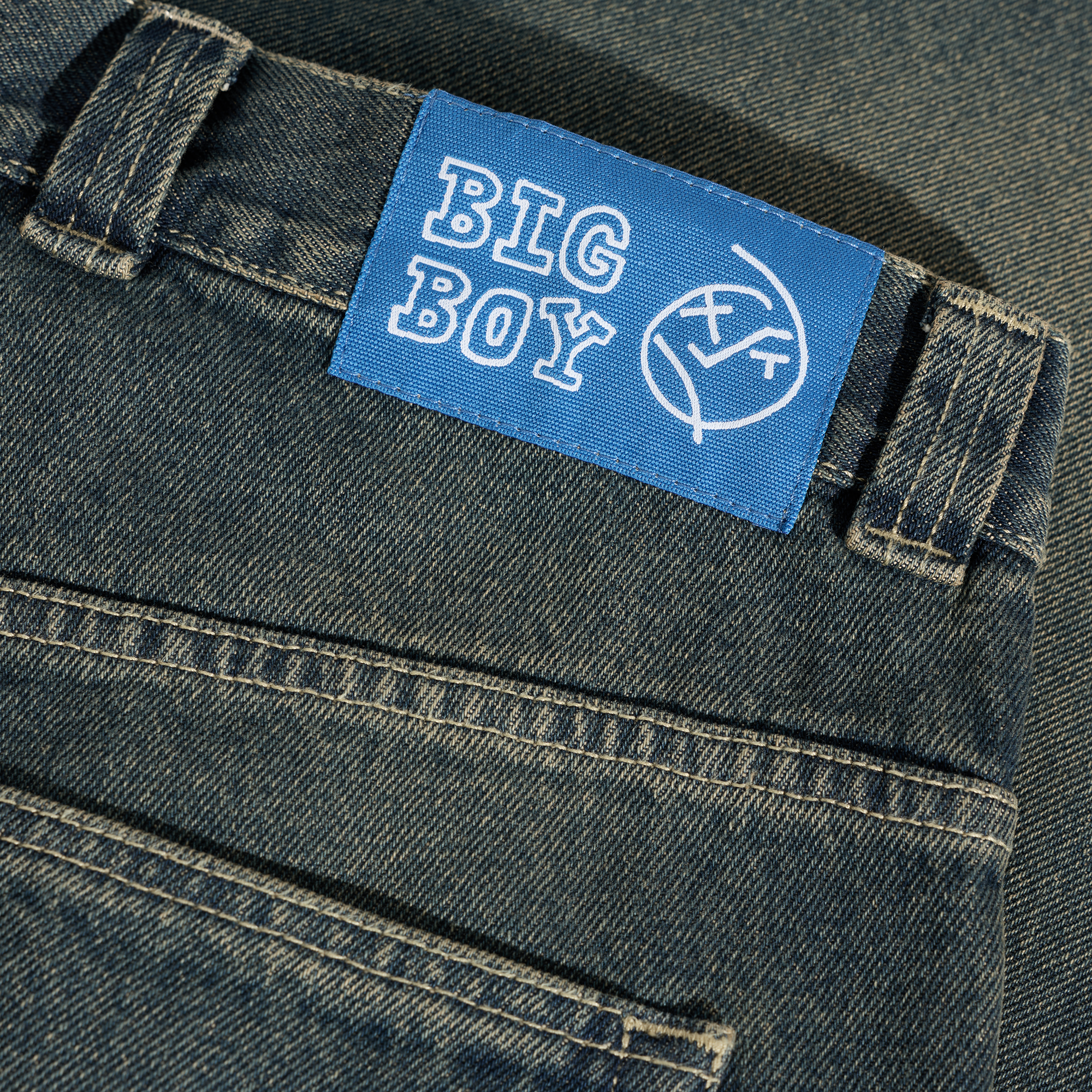 Polar Skate Co. Big Boy Pants Dirty Blue Jeans