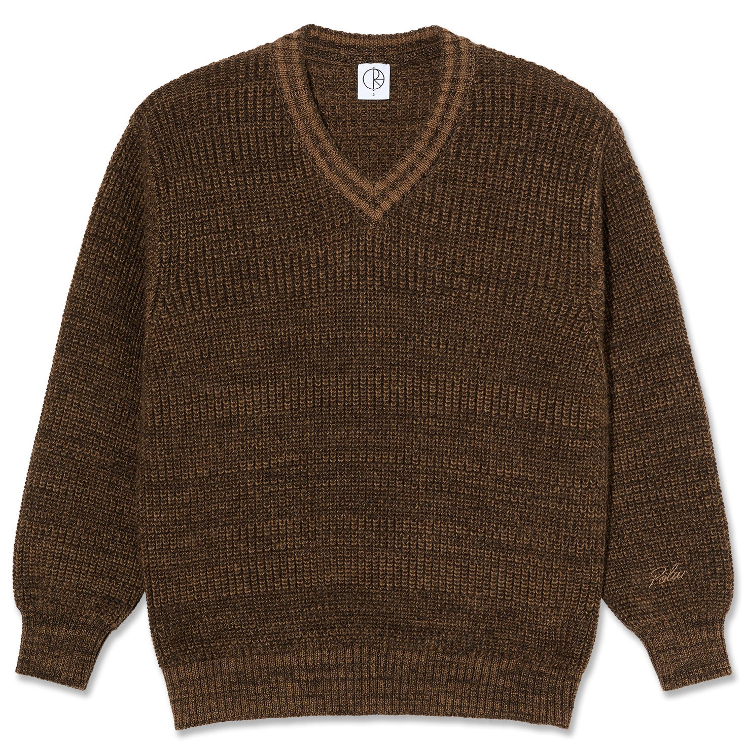 Polar Skate Co. Eve Sweater Brown Marl