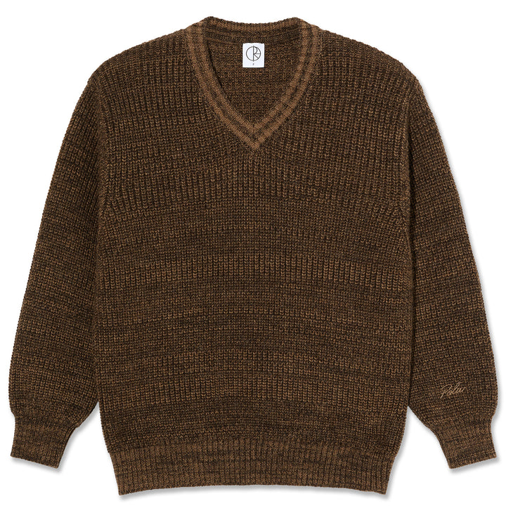 Polar Skate Co. Eve Sweater Brown Marl
