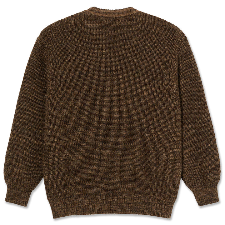 Polar Skate Co. Eve Sweater Brown Marl