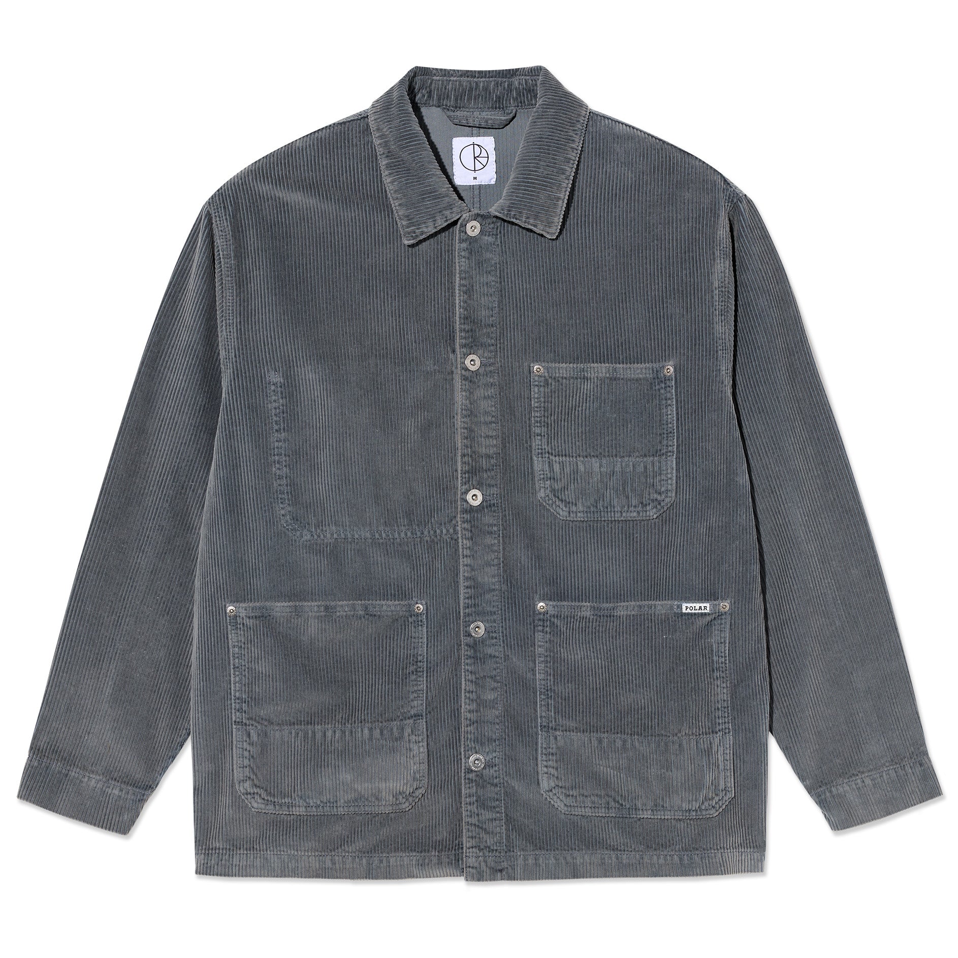 Polar Skate Co. Ezra Jacket Bluish Grey - Orchard Skateshop