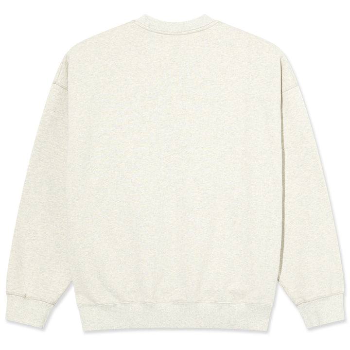 Polar Skate Co. Frankie Crewneck Ivory Grey Melange
