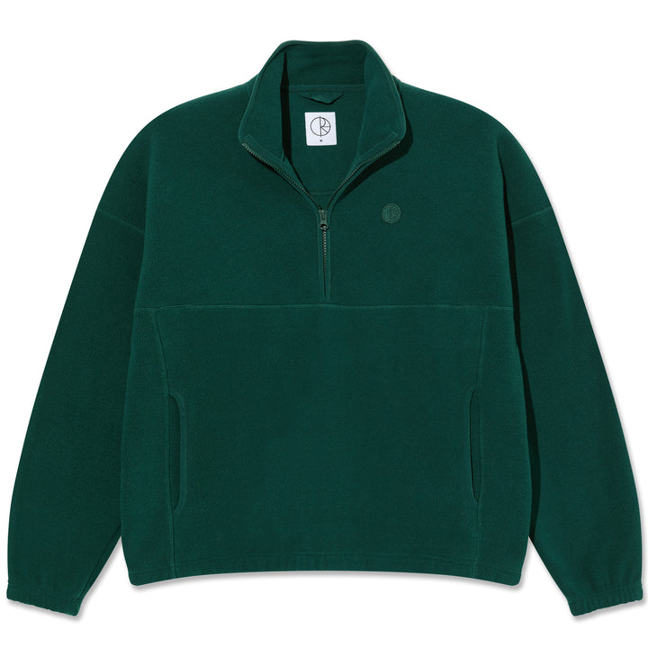 Polar Skate Co. Ivan Half Zip Sweatshirt Dark Emerald