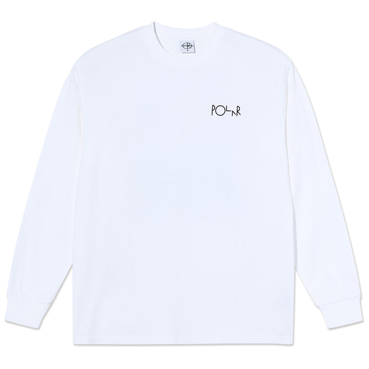 Polar Skate Co. Dunes LS Tee White
