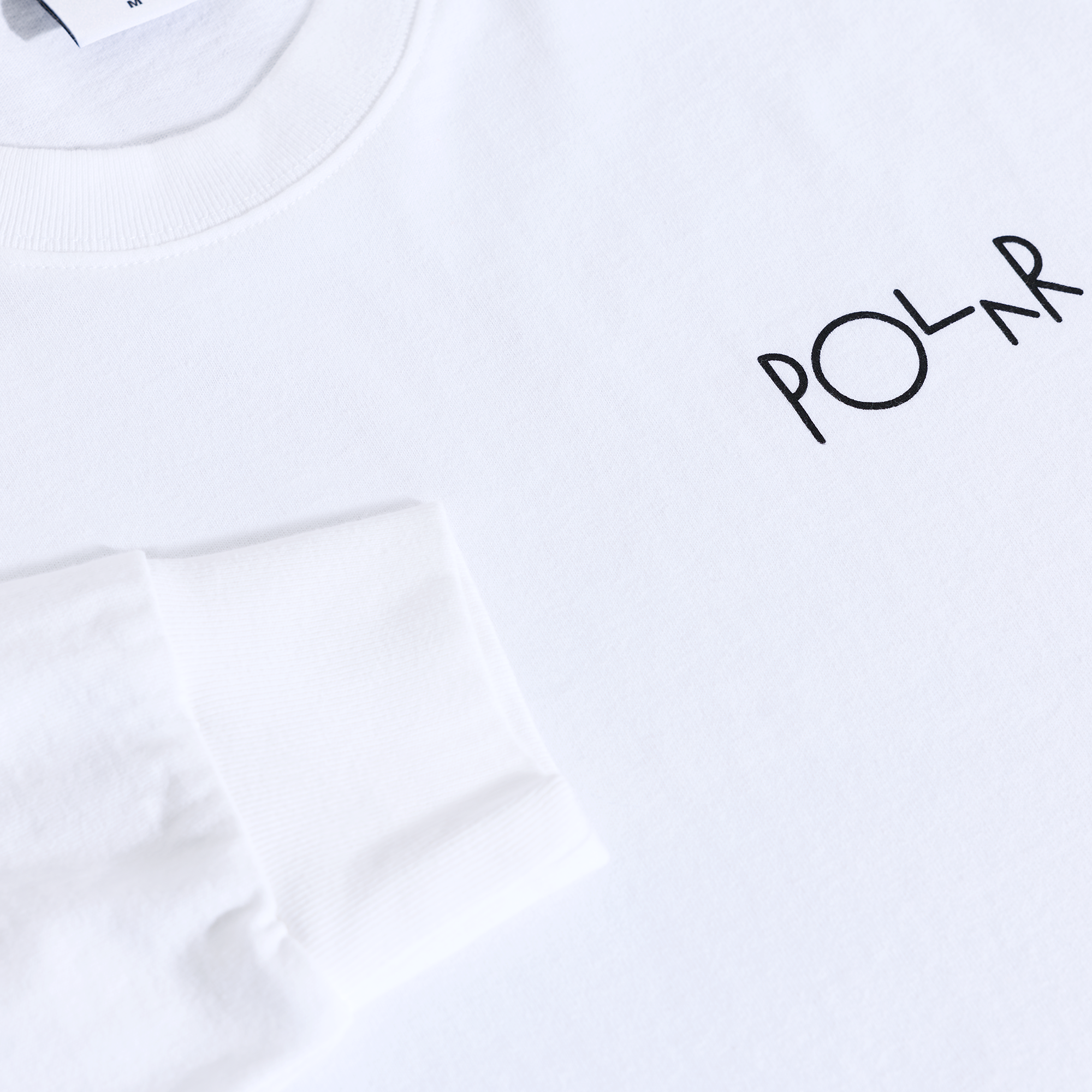Polar Skate Co. Dunes LS Tee White