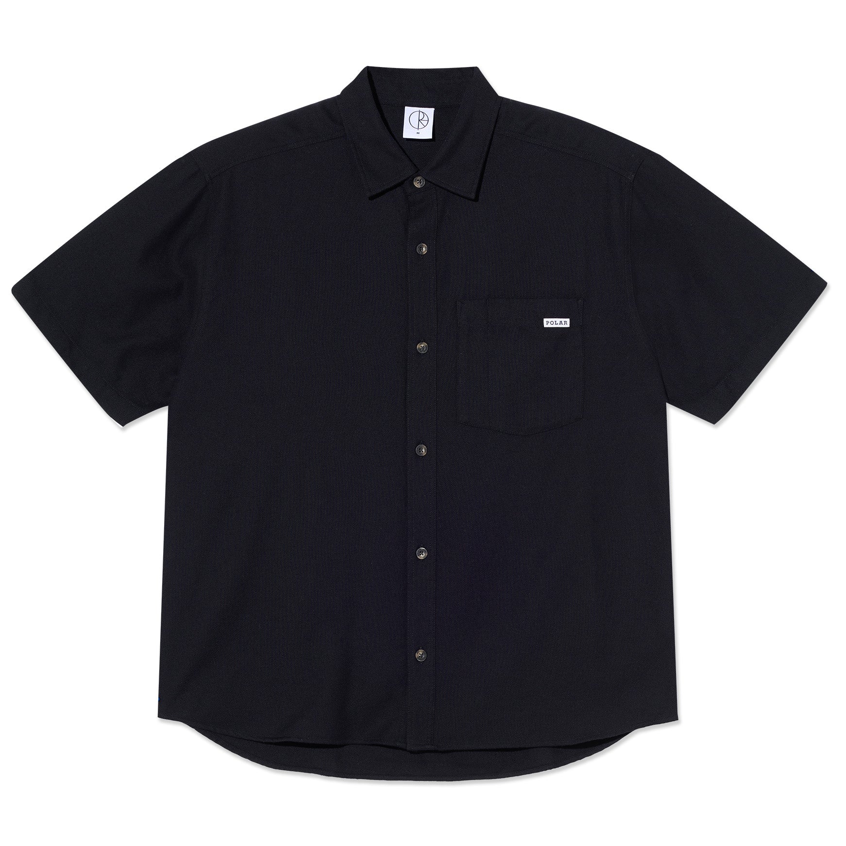 Polar Skate Co. Mitchell Shirt Black - Orchard Skateshop
