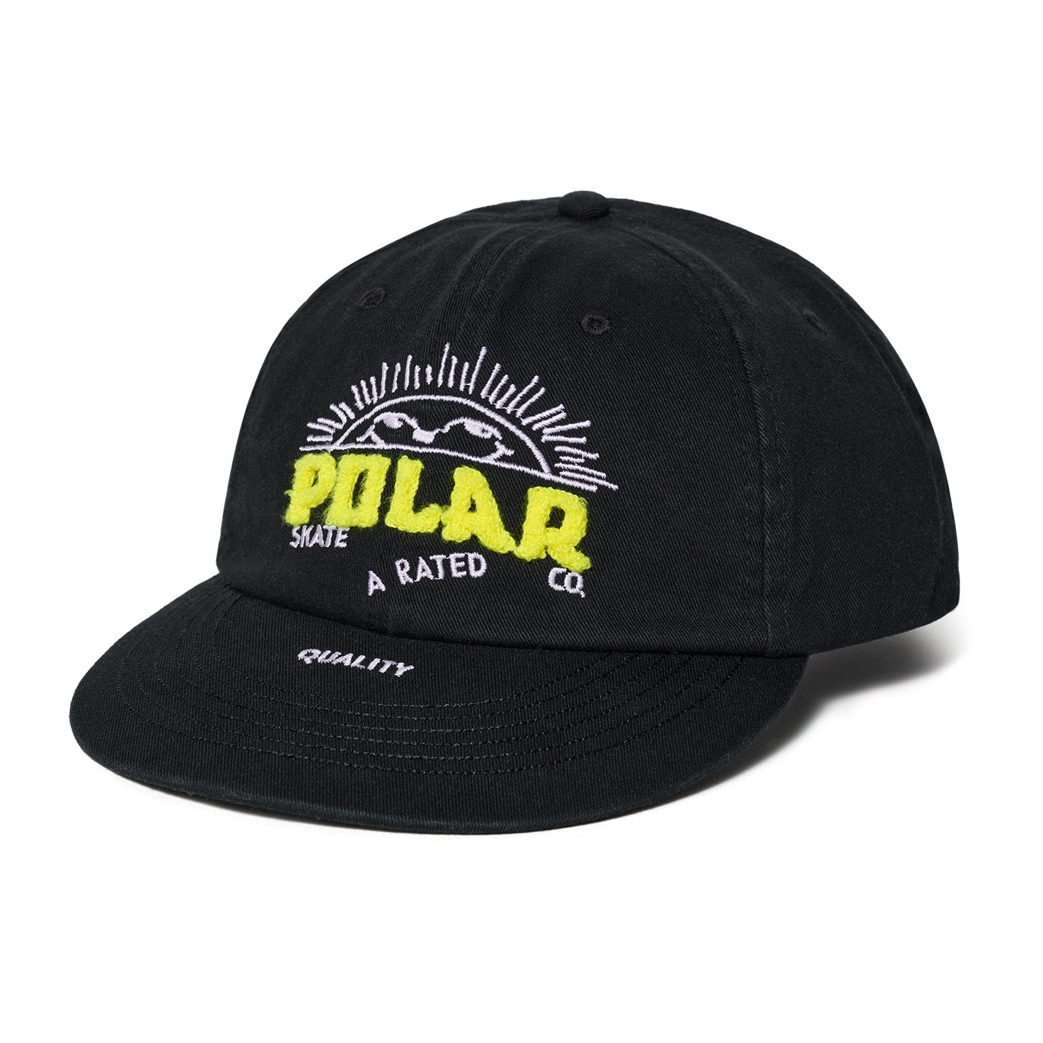 Polar Skate Co. Ramy Cap Cheeky Sun Black