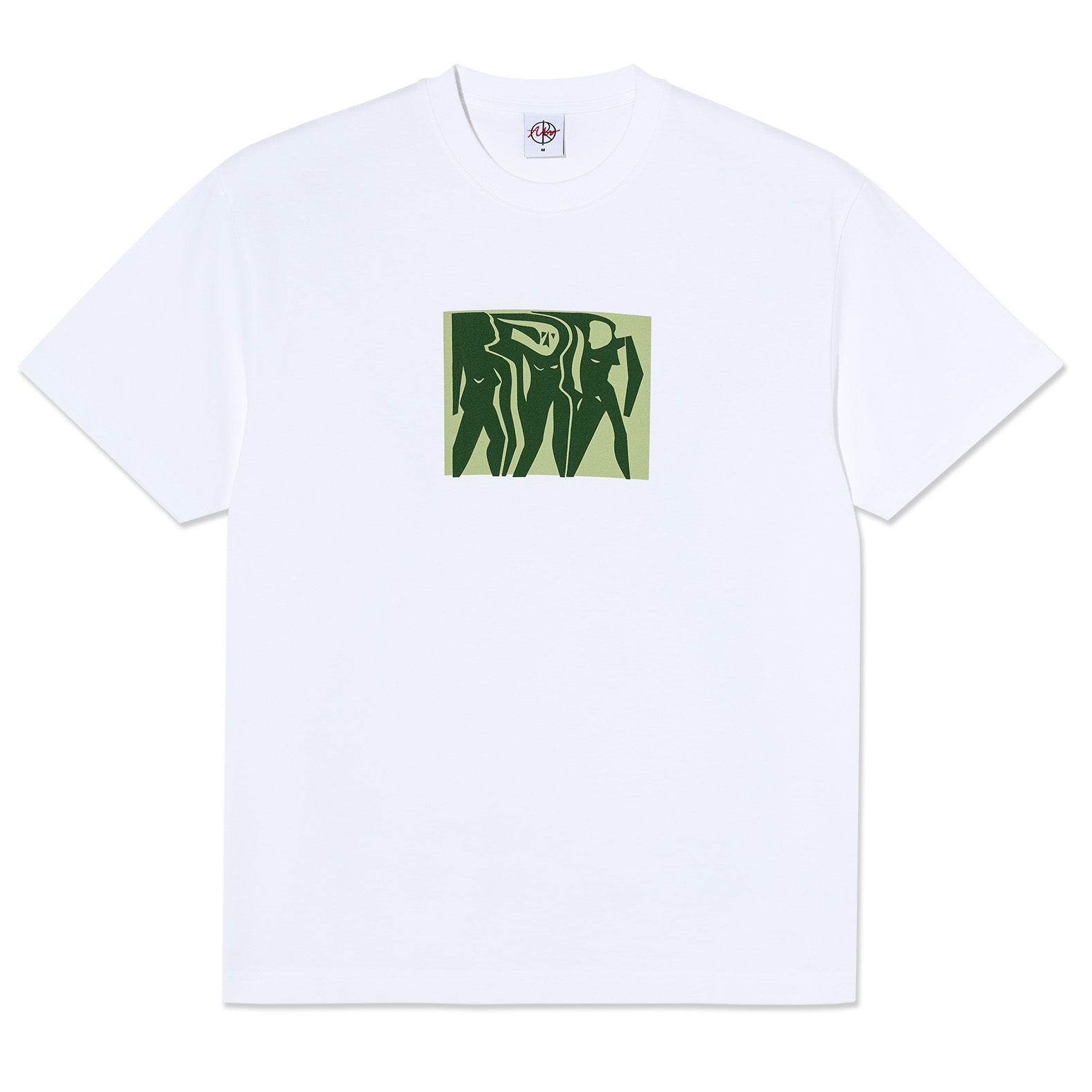 Polar Skate Co. Cut Outs Tee White