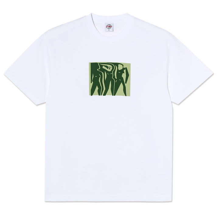 Polar Skate Co. Cut Outs Tee White