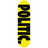 Politic Team Bold Deck 8.5&quot; E-Mold Flat AF