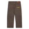 Butter Goods Pooch Relaxed Denim Jeans Washed Brown