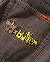 Butter Goods Pooch Relaxed Denim Jeans Washed Brown