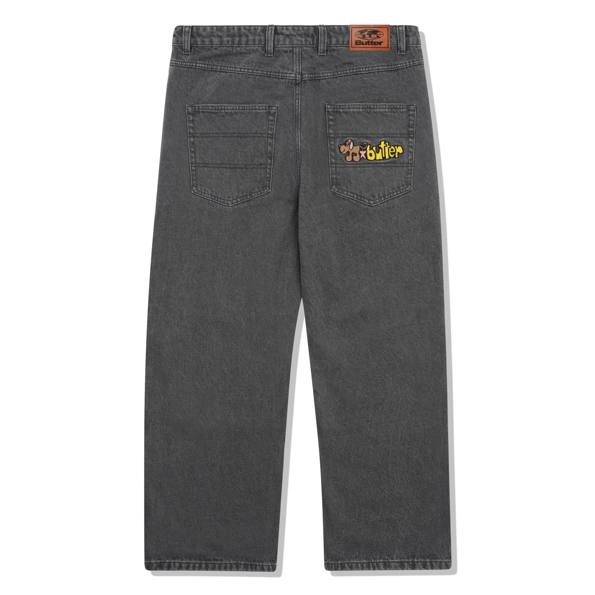 Butter Goods Pooch Relaxed Denim Jeans Washed Grey