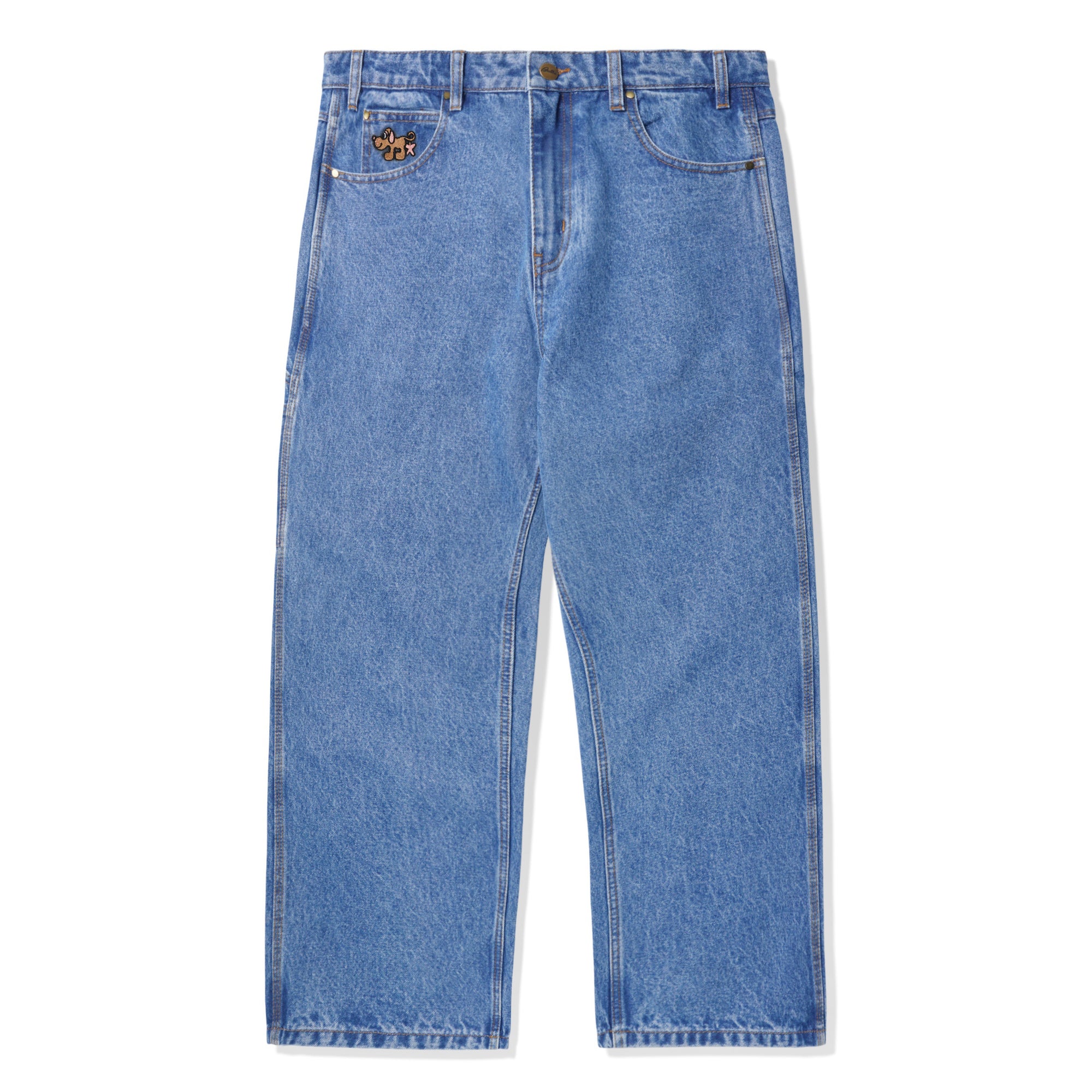 Butter Goods Pooch Relaxed Denim Jeans Washed Indigo