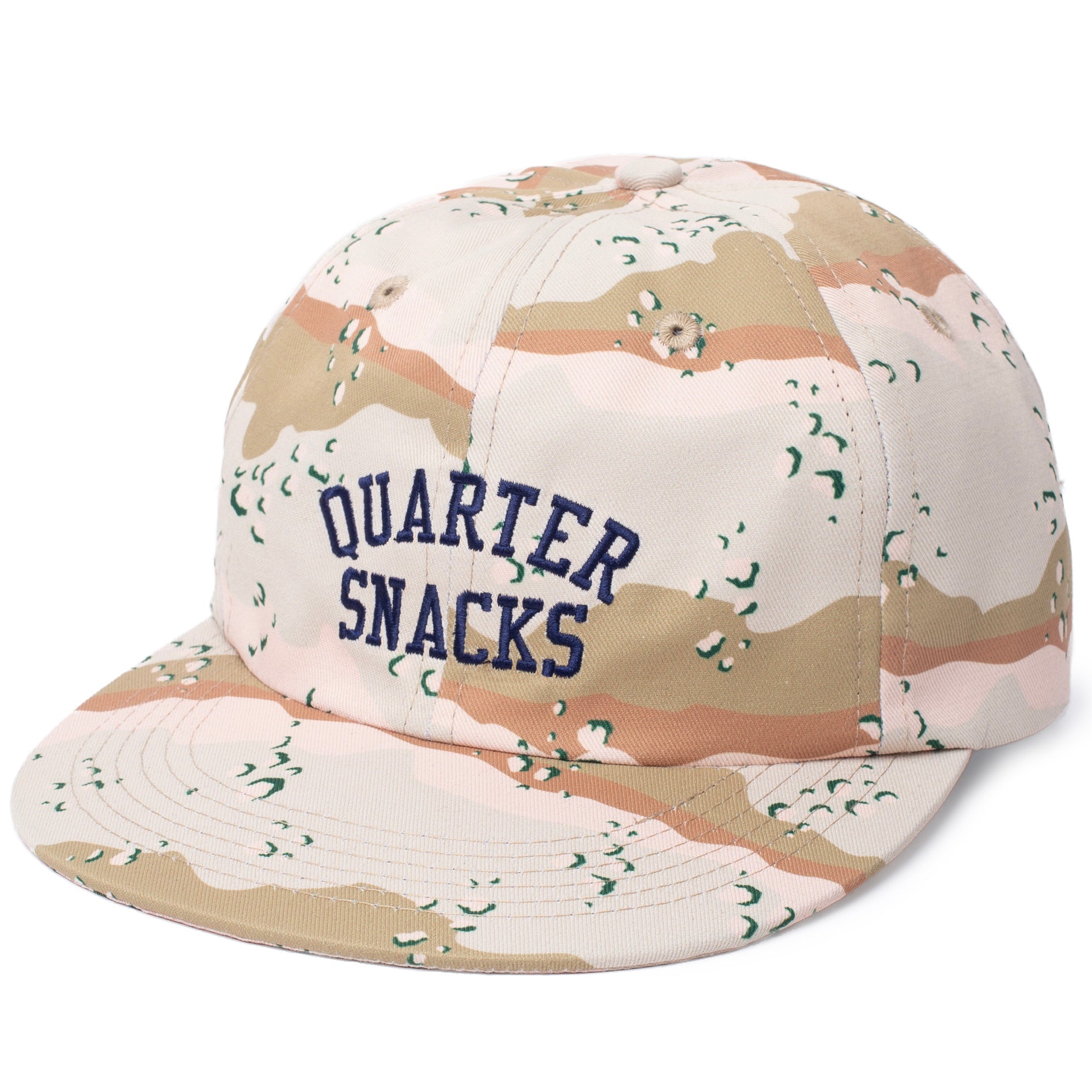 Quartersnacks Arch Logo Cap Desert Camo Tan