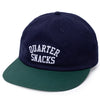 Quartersnacks Arch Logo Cap Navy/Green