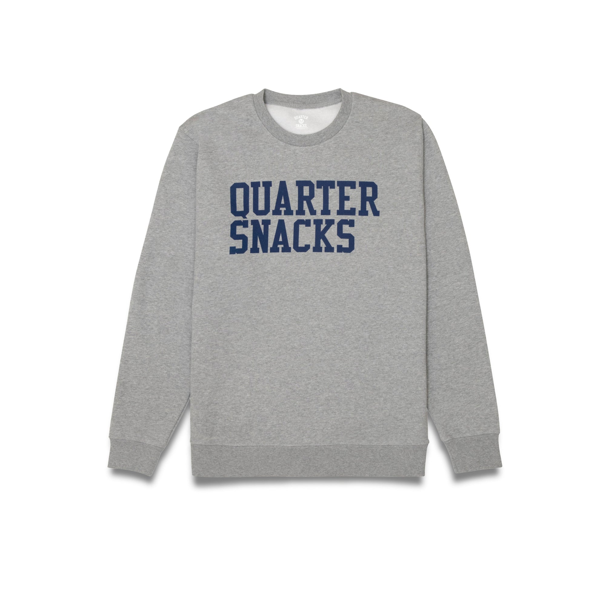 Quartersnacks Dorm Room Crewneck Sweatshirt Heather Grey