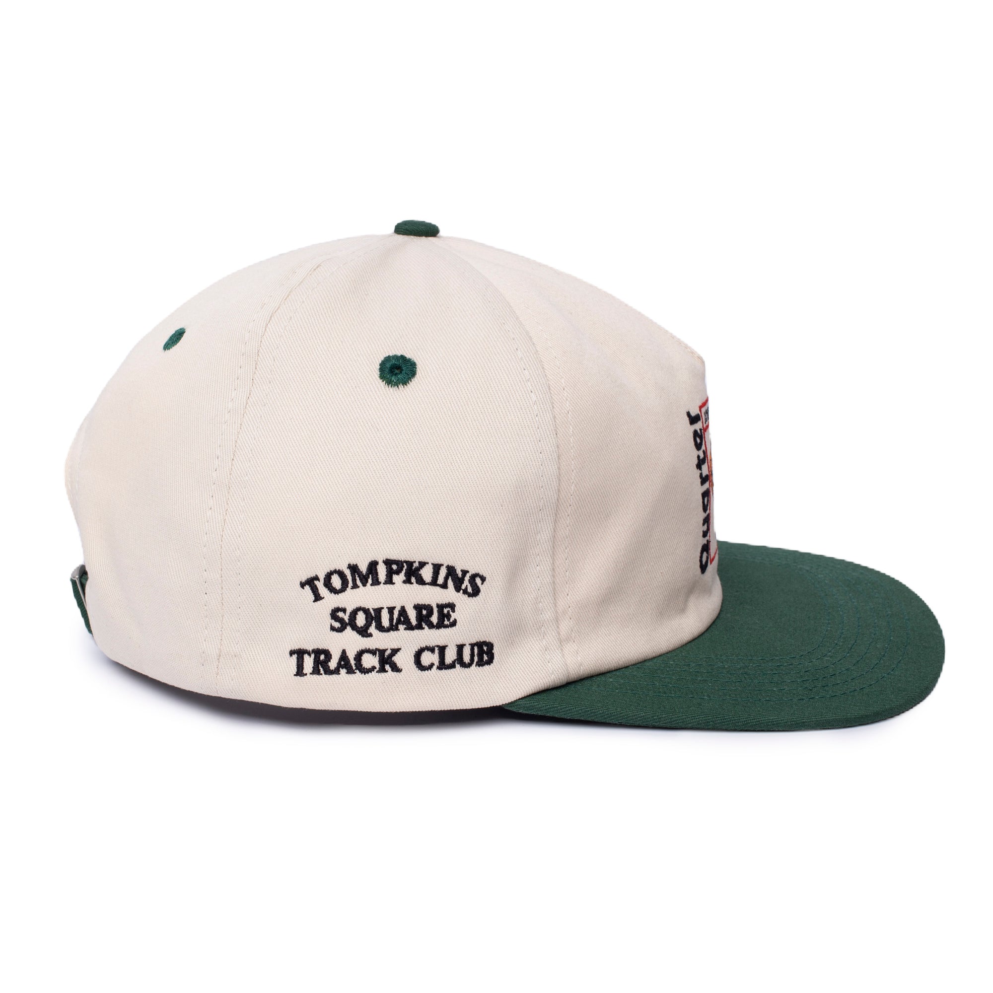 Quartersnacks Party Cap Cream/Green