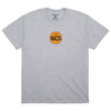 Quartersnacks 70&#39;s Logo Tee Heather Grey