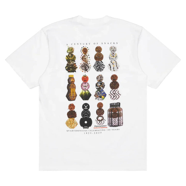 Quartersnacks Anniversary Tee White