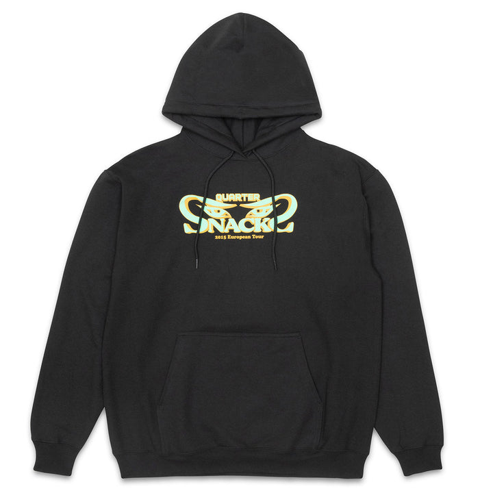 Quartersnacks Euro Tour Hoodie Black