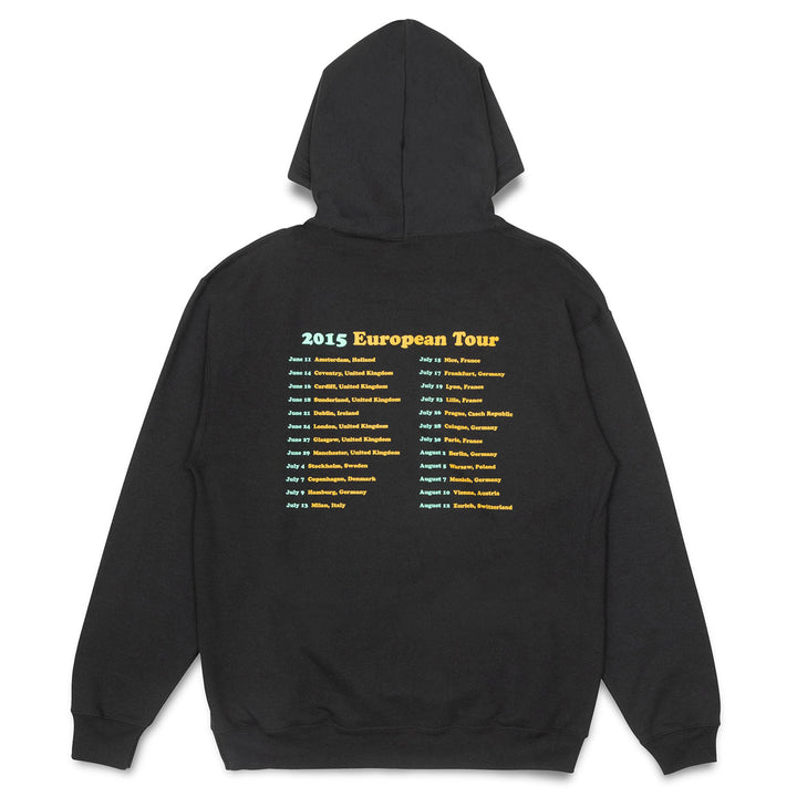 Quartersnacks Euro Tour Hoodie Black