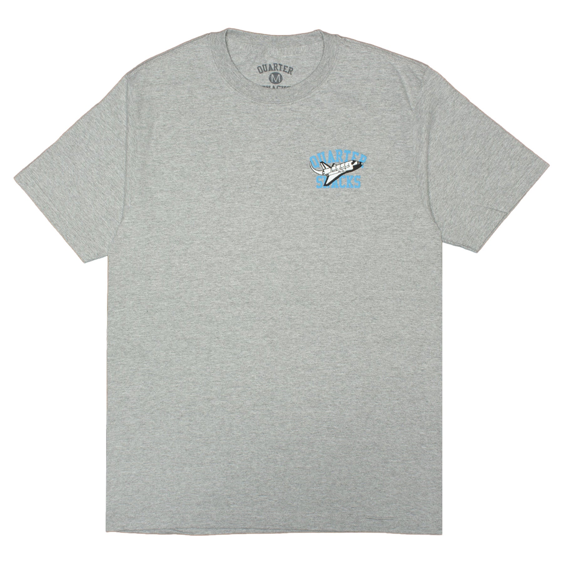 Quartersnacks Let's Get It Tee Heather Grey