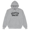 Quartersnacks Motion Arch Logo Hoodie Grey