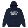 Quartersnacks Motion Arch Logo Hoodie Navy
