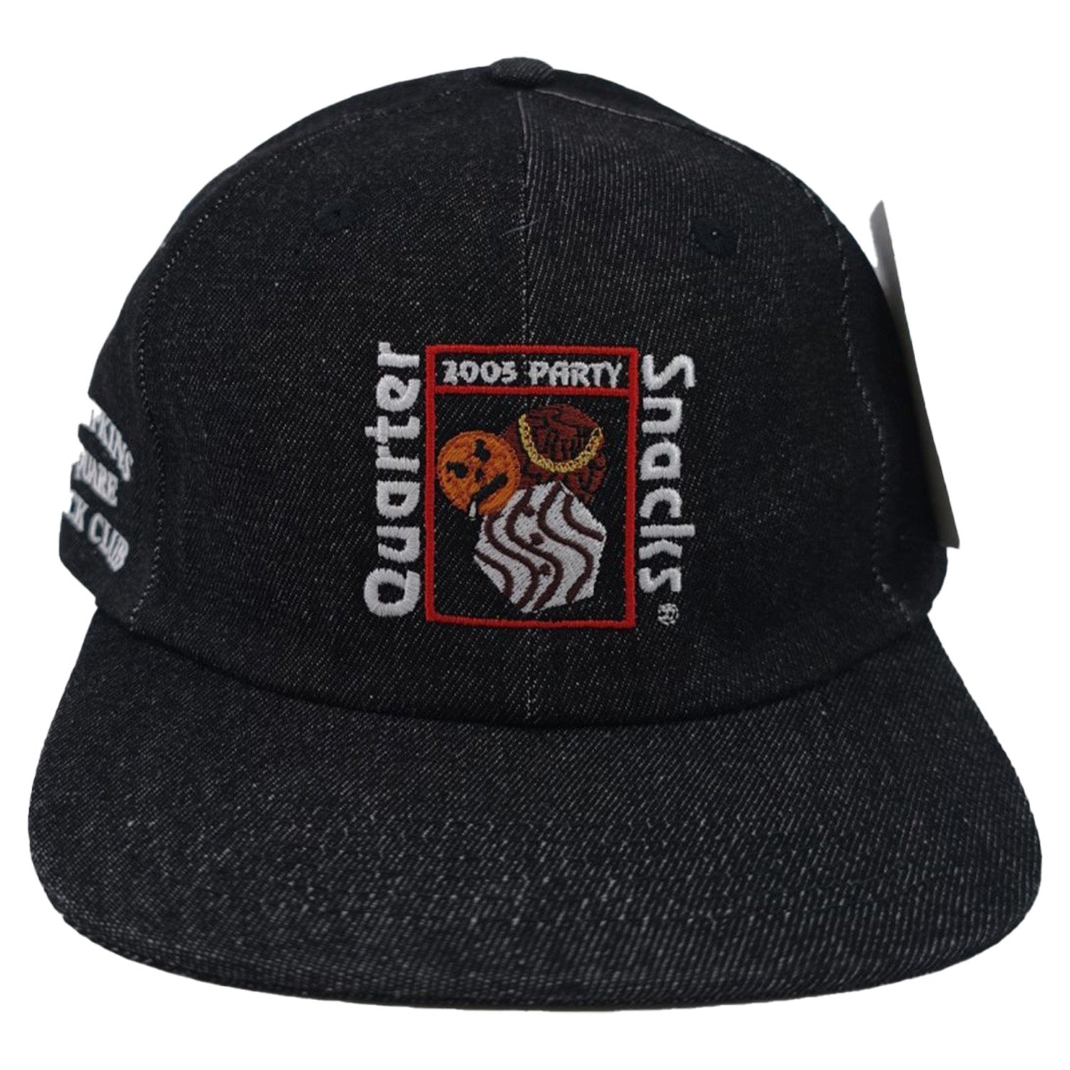 Quartersnacks Party Cap Black Denim