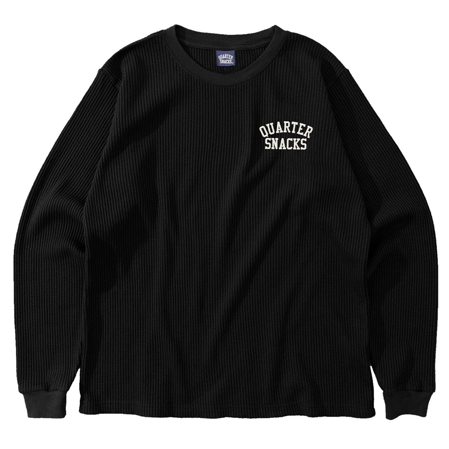 Quartersnacks Printed Thermal Longsleeve Black
