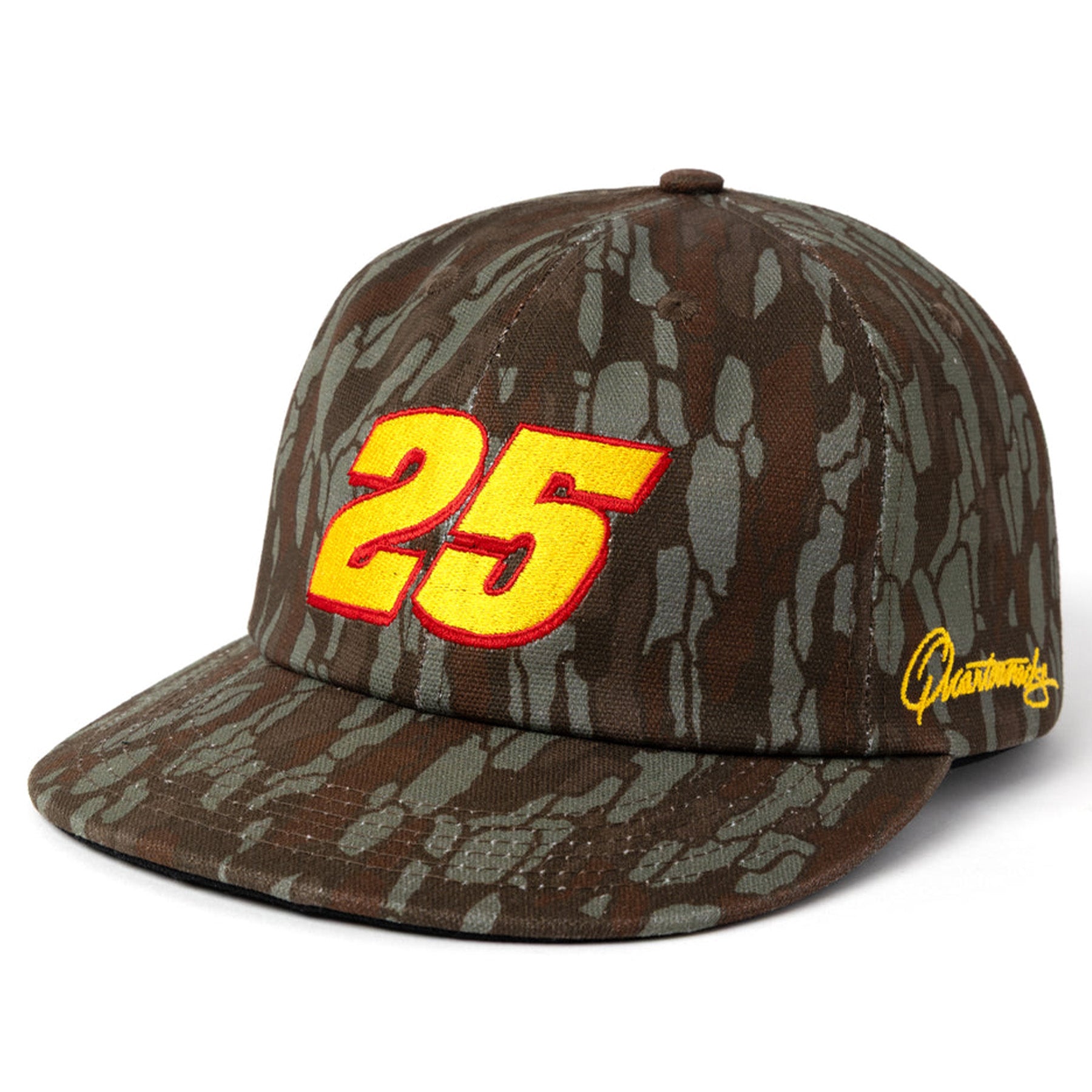 Quartersnacks Racer Cap Bark Camo