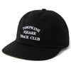 Quartersnacks Track Club Cap Black Ripstop Cotton