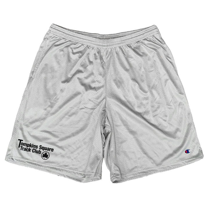 Quartersnacks Track Club Champion Mesh Gym Shorts Grey