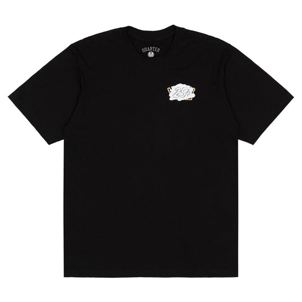 Quartersnacks 2023 Track Club T-Shirt - Black | Flatspot