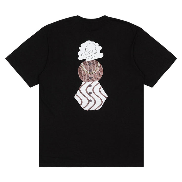 Quartersnacks Whistler's Snackman Tee Black