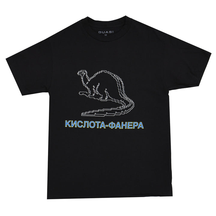 Quasi Dinosaur Tee Black