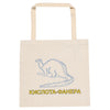 Quasi Dinosaur Tote Bag Natural
