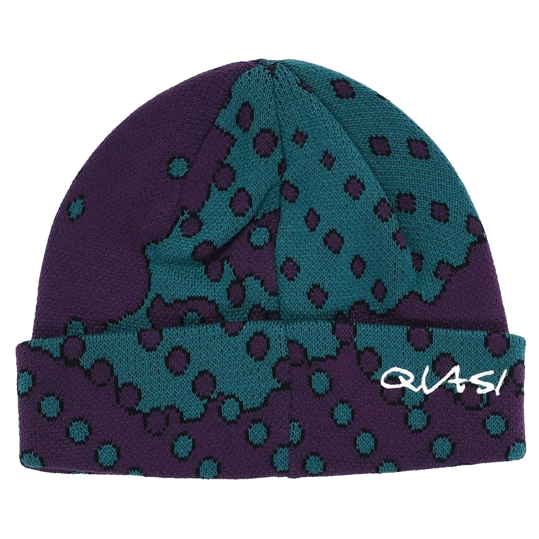 Quasi Dither Beanie Eggplant