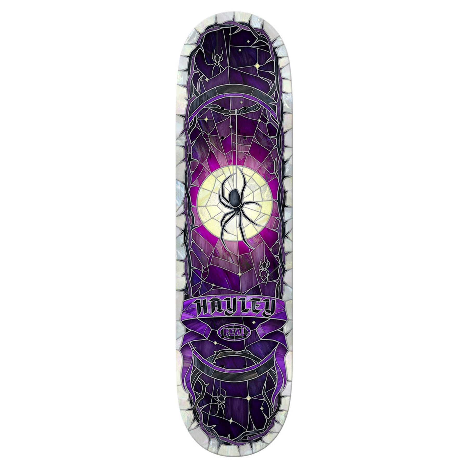 Real Hayley Wilson Rainbow Cathedral Deck 8.06"