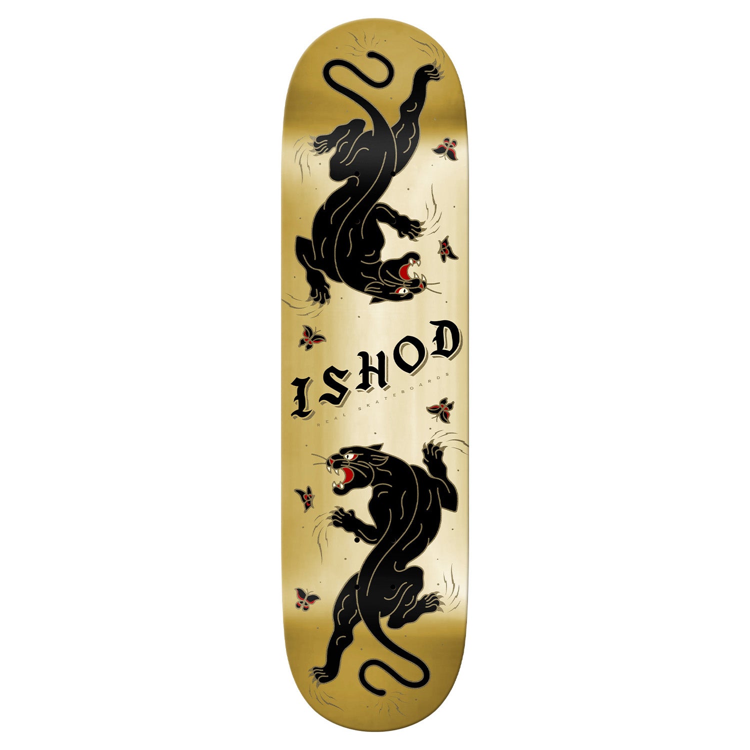 Real Ishod Cat Scratch Twin Tail DBX Basalt Deck 8.25
