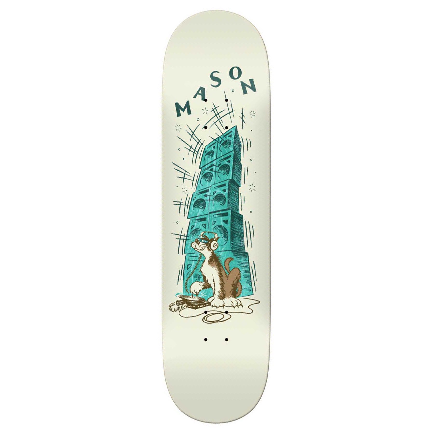 Real Mason Record Scratch Deck 8.28"
