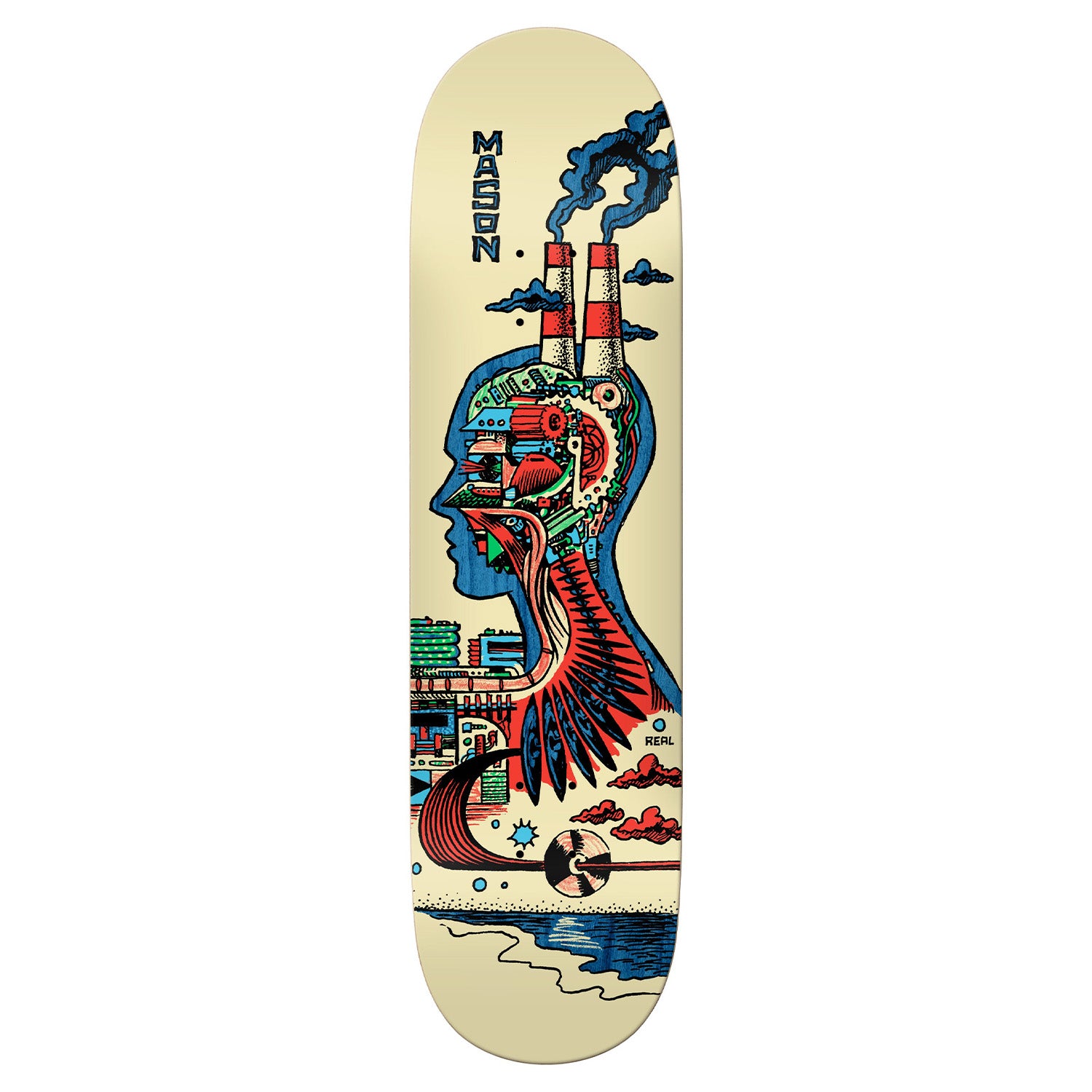 Real Mason Silva Artificial Deck 8.28"