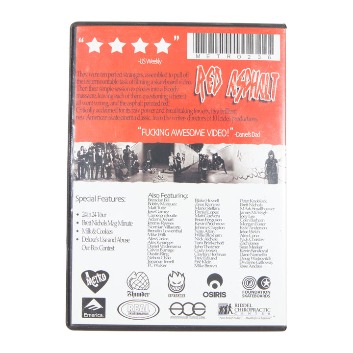 Overripe DVD Metro Red Asphalt