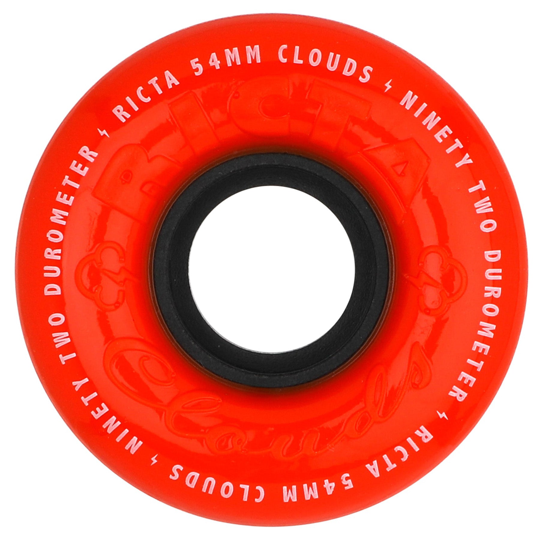 Ricta Clouds Hybrid Wheel Red Orange 54mm 92a