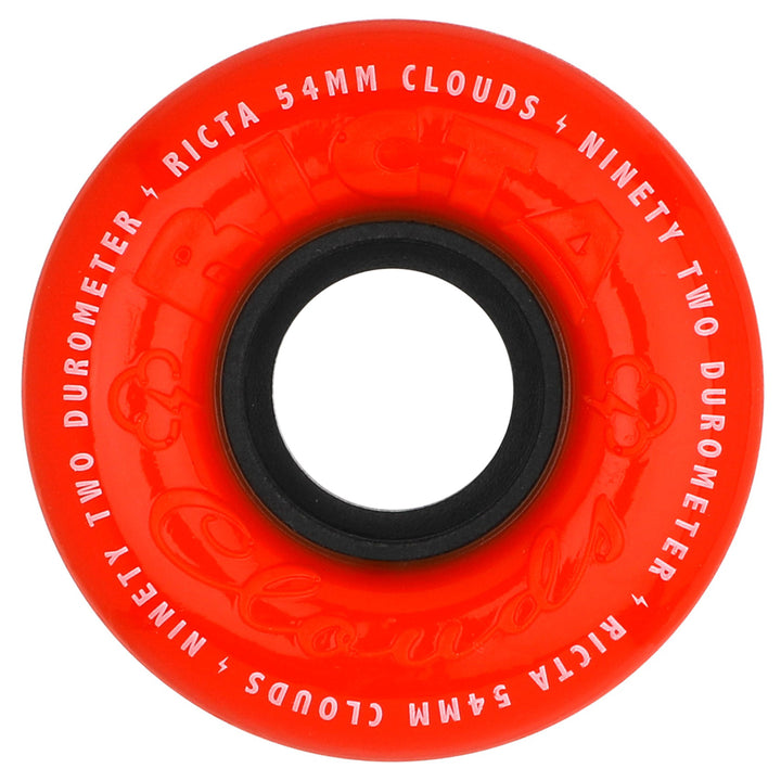 Ricta Clouds Hybrid Wheel Red Orange 54mm 92a
