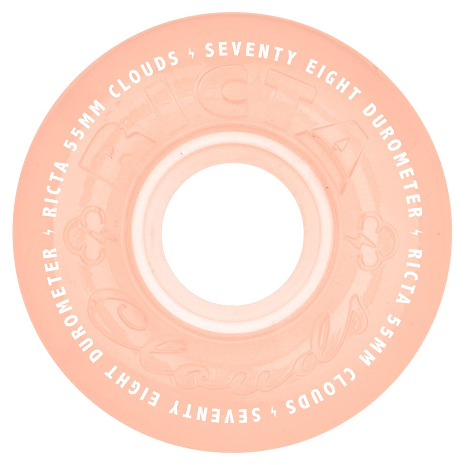 Ricta Clouds Red GITD Glow 55mm 78a