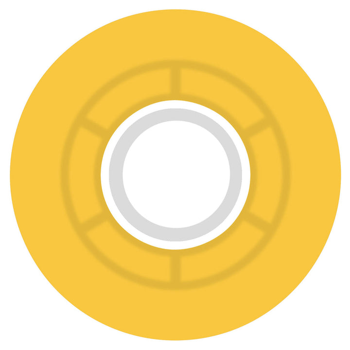 Ricta Clouds Wheels Transparent Citrus White 55mm 78a
