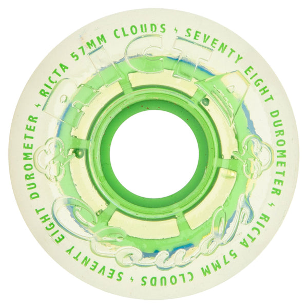 Ricta Wheels Clouds Clear Splatter Camo Green 57mm 78a Hybrid - Orchard ...