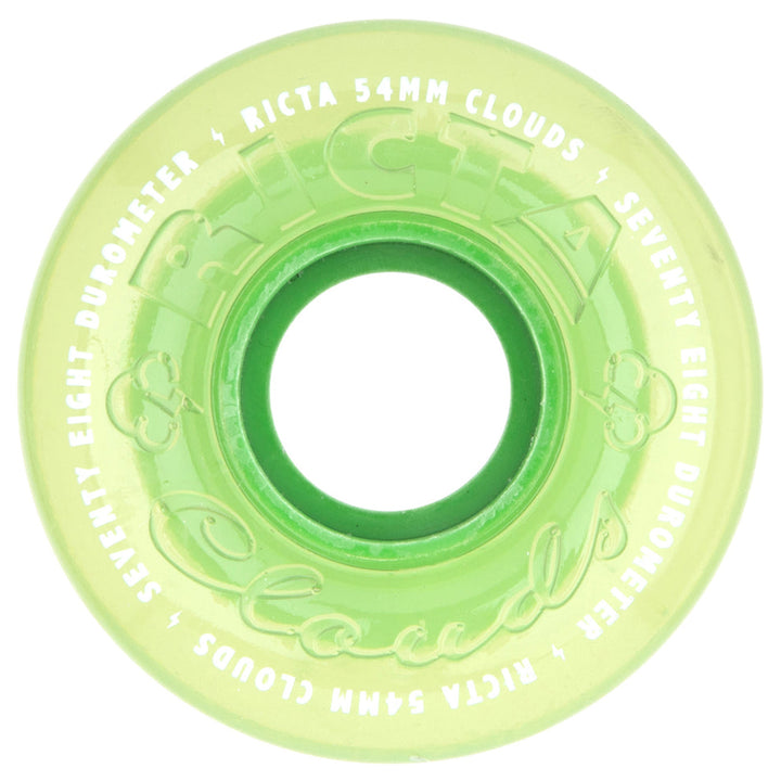 Ricta Wheels Clouds Mojito Yellow 54mm 78a